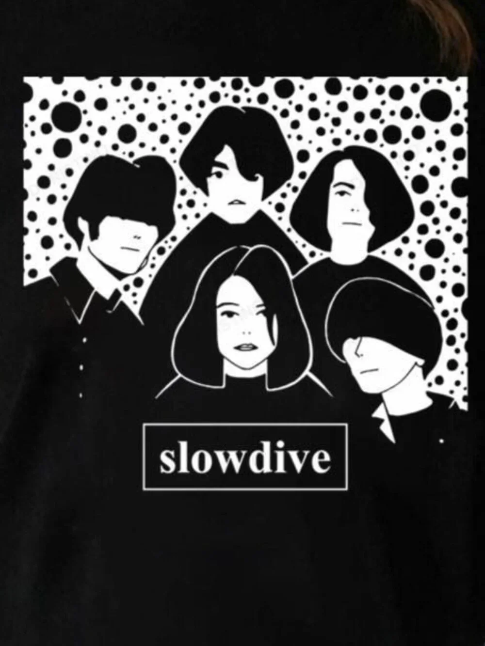 Whtie Members Slowdive Awesome Shirts